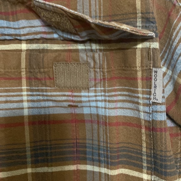 Woolrich mens shirt button down  M plaid  fall casual office Grandpa Y2k - Picture 3 of 8